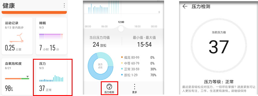 荣耀手表gspro健康管理全天候监测心率血氧呼吸压力