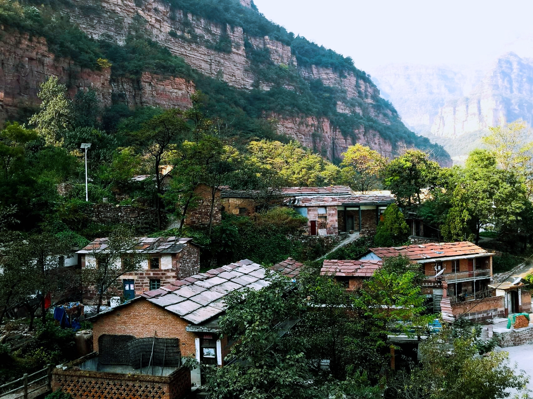 太行山照片房子图片