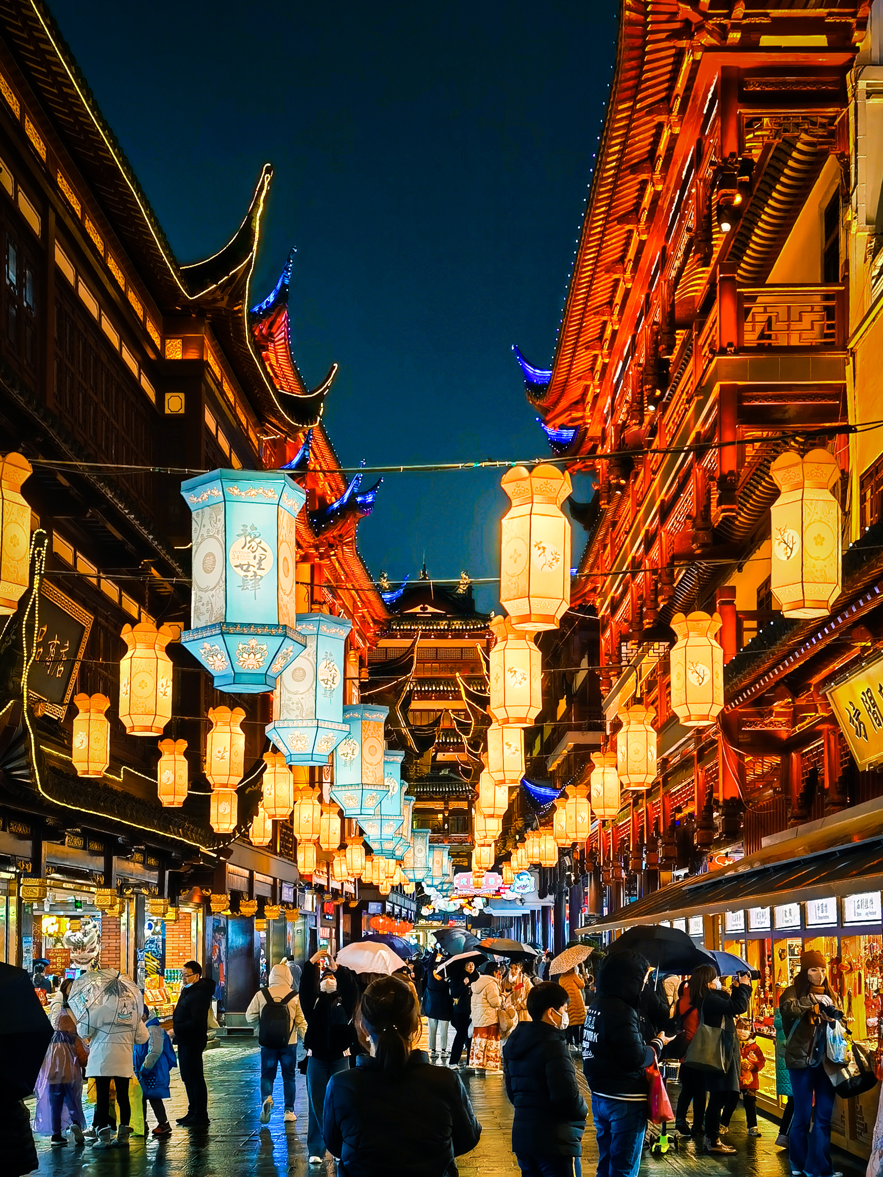 上海豫园夜景二