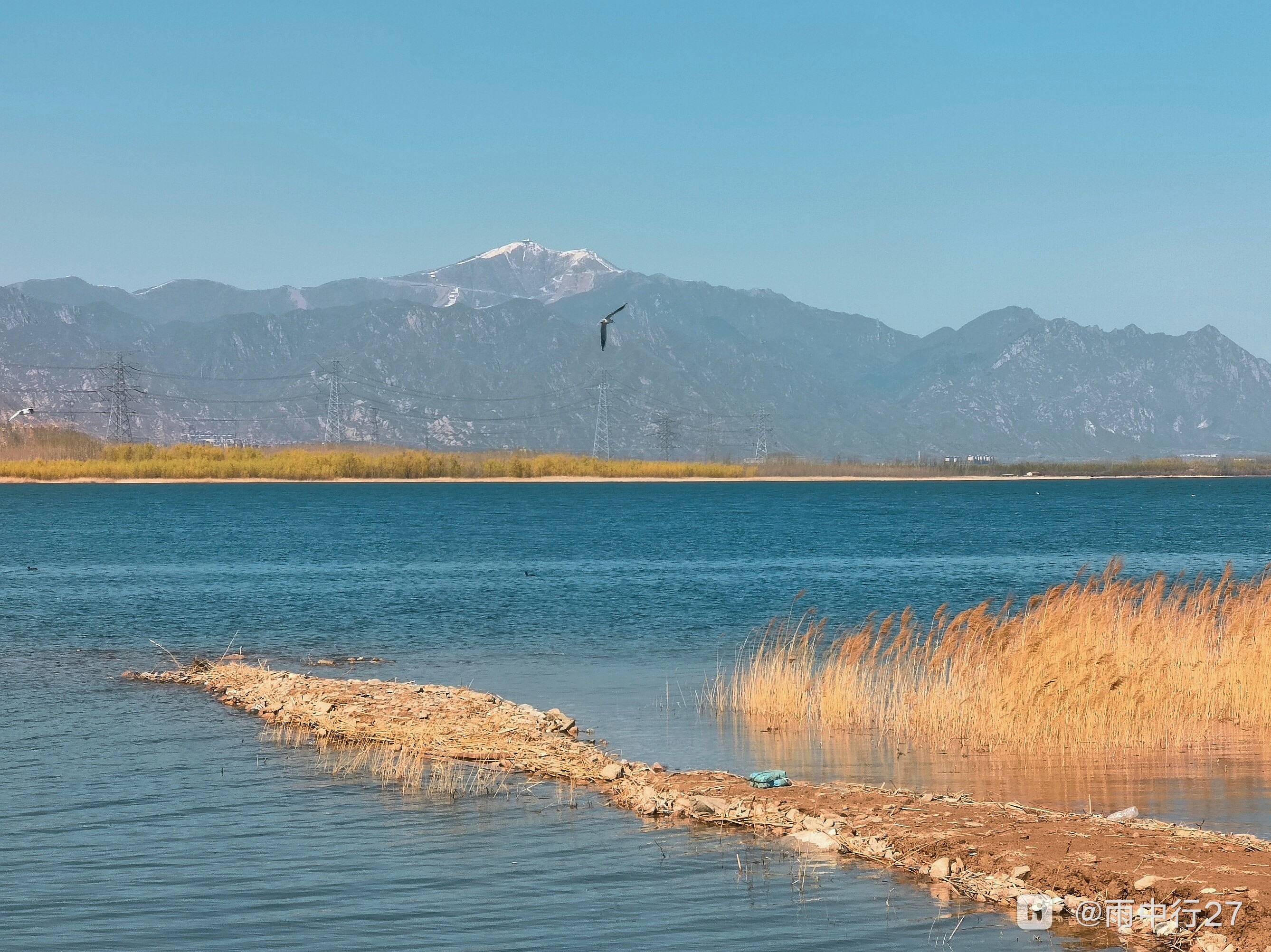 远眺北京小海坨