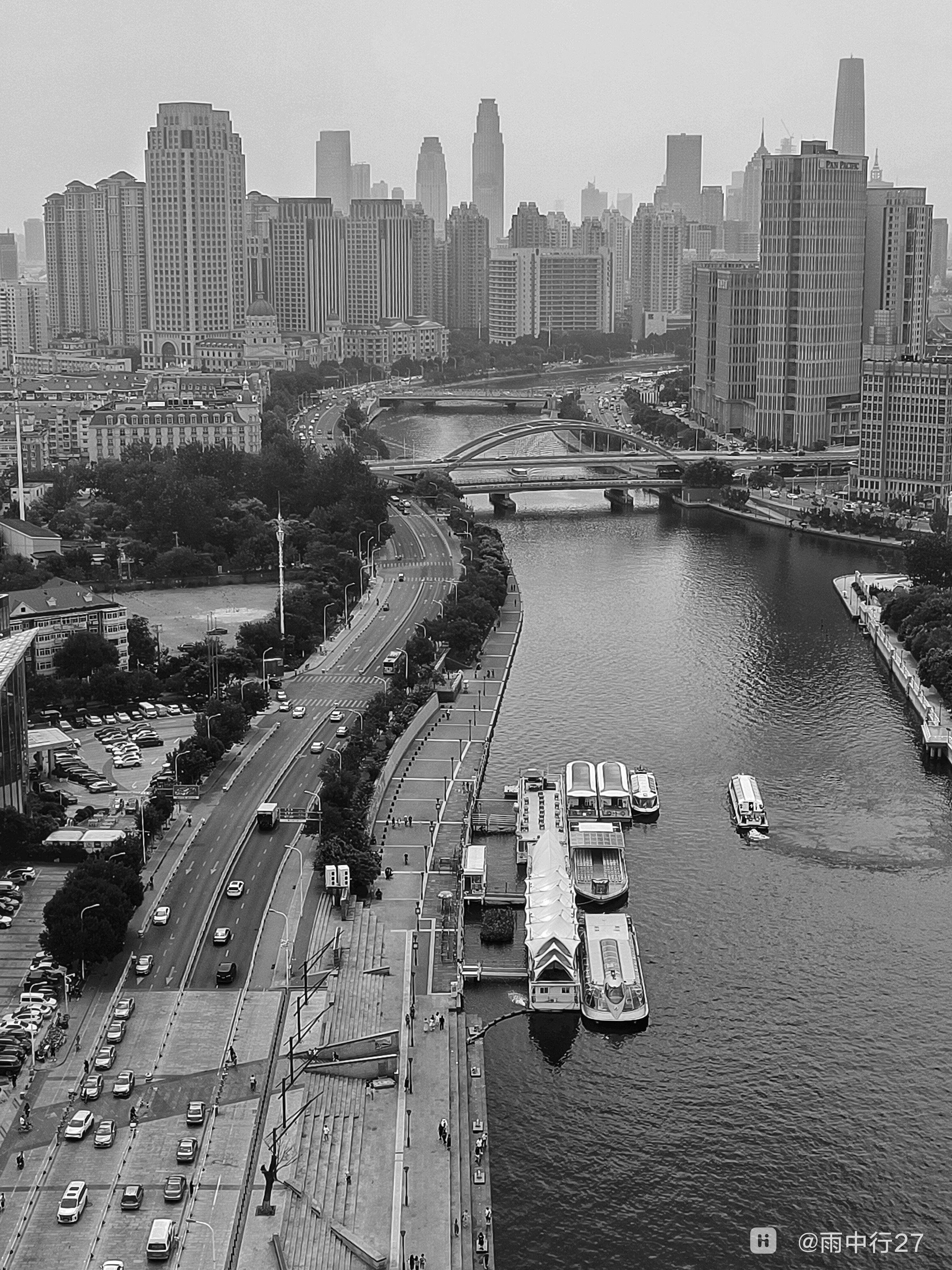 俯瞰大悲院码头