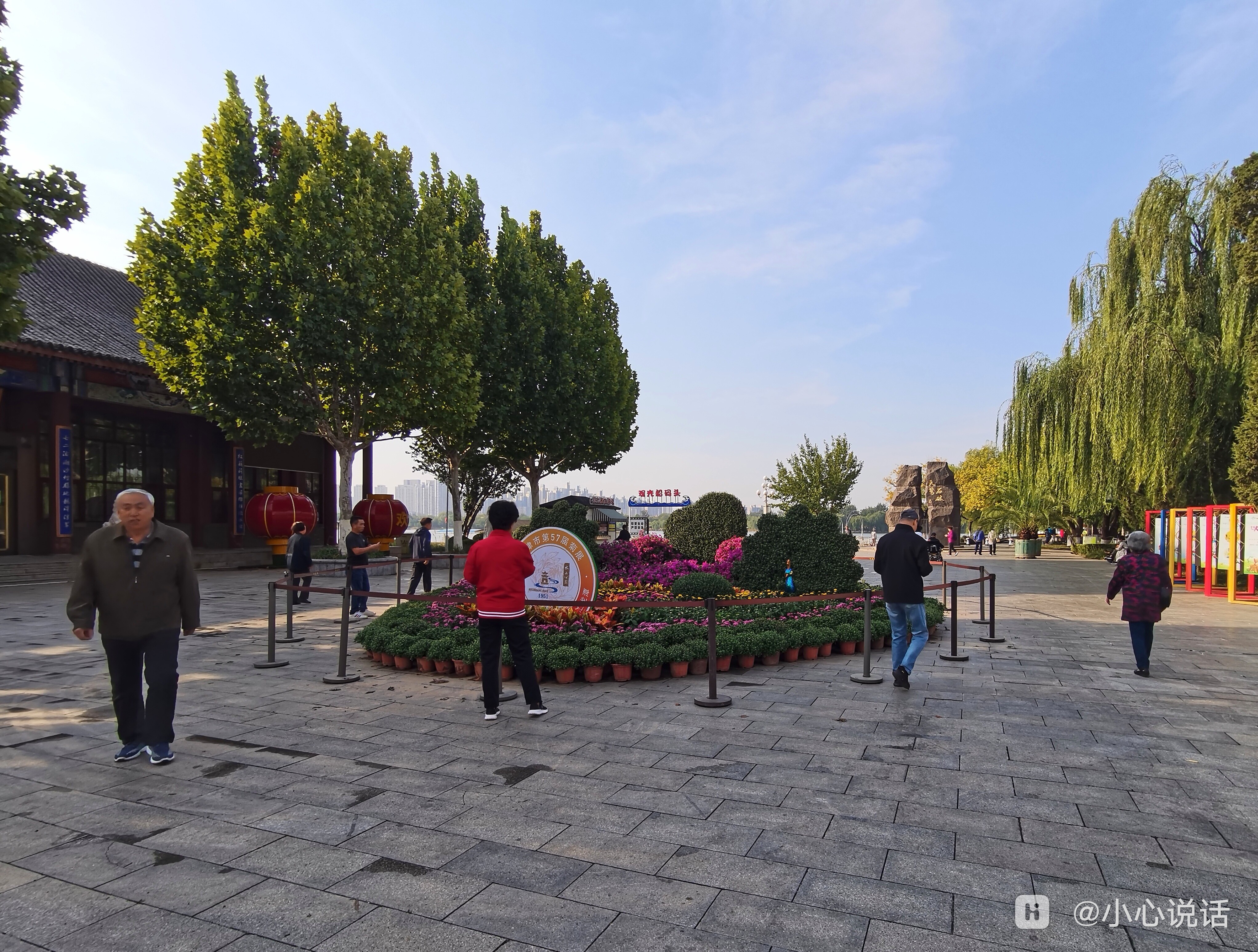 金风漫舞迎寿客东篱逸品汇龙潭