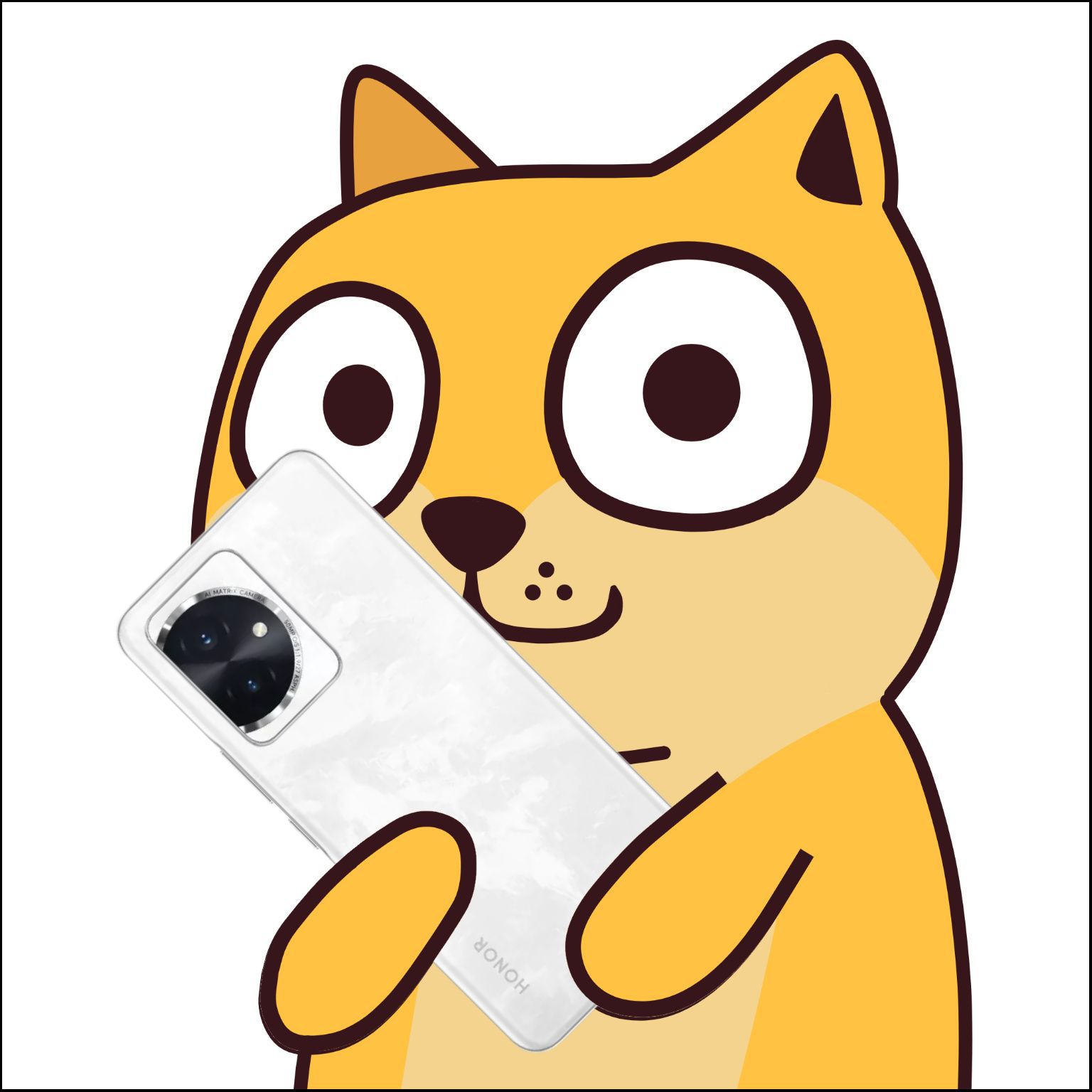 荣耀100系列狗头头像,要的自取