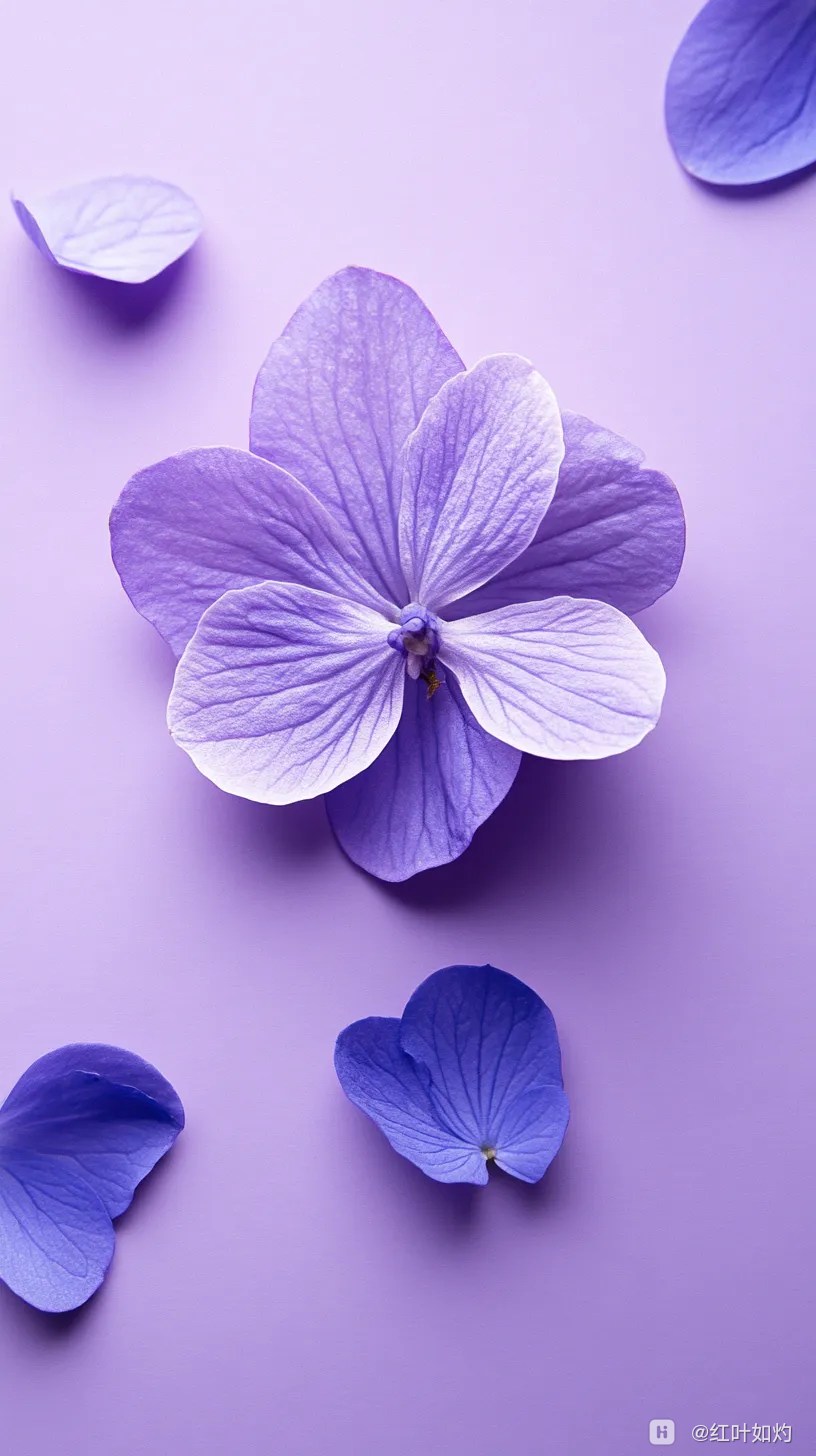 【爱主题】紫色繁花
