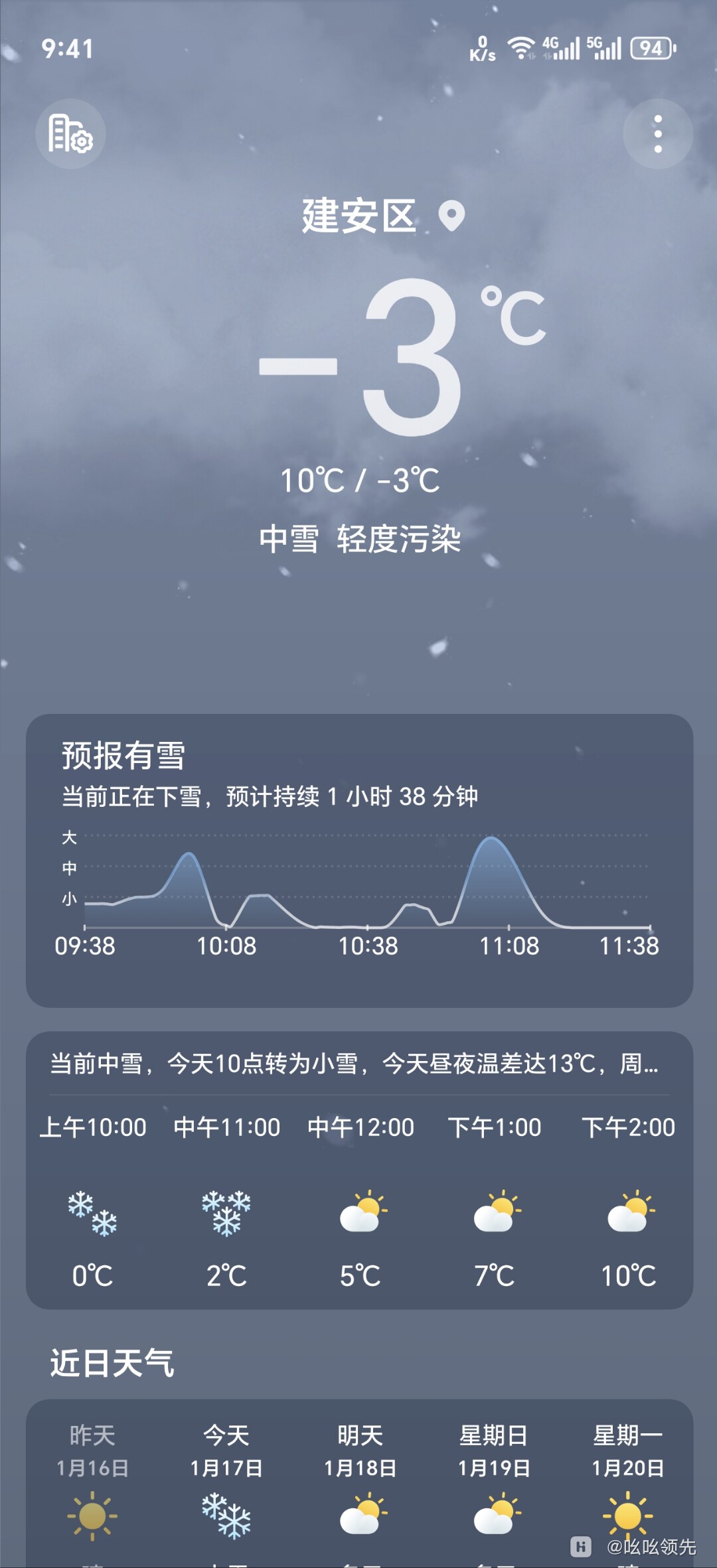 荣耀天气不准啊