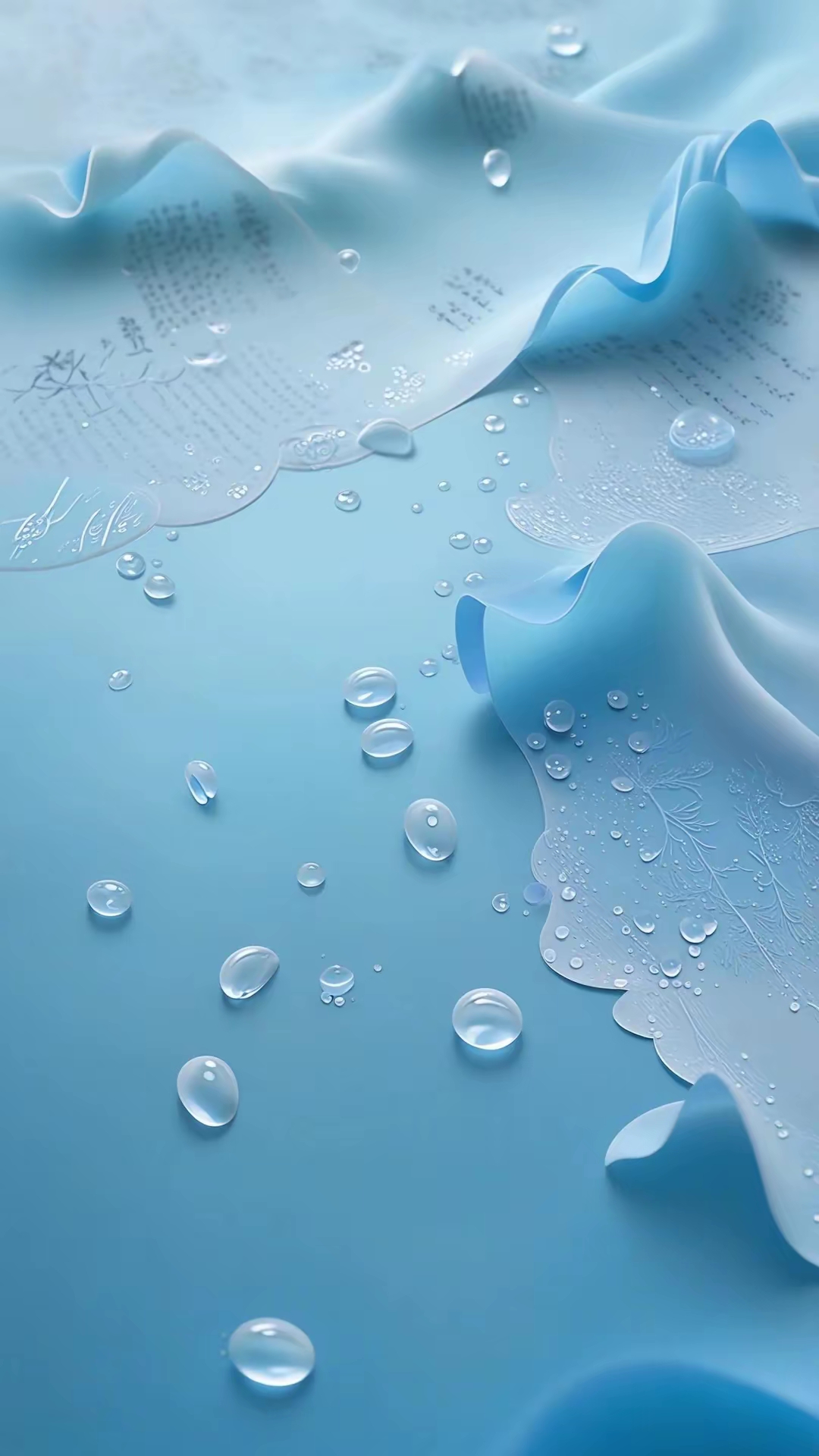 唯美蓝色丨壁纸