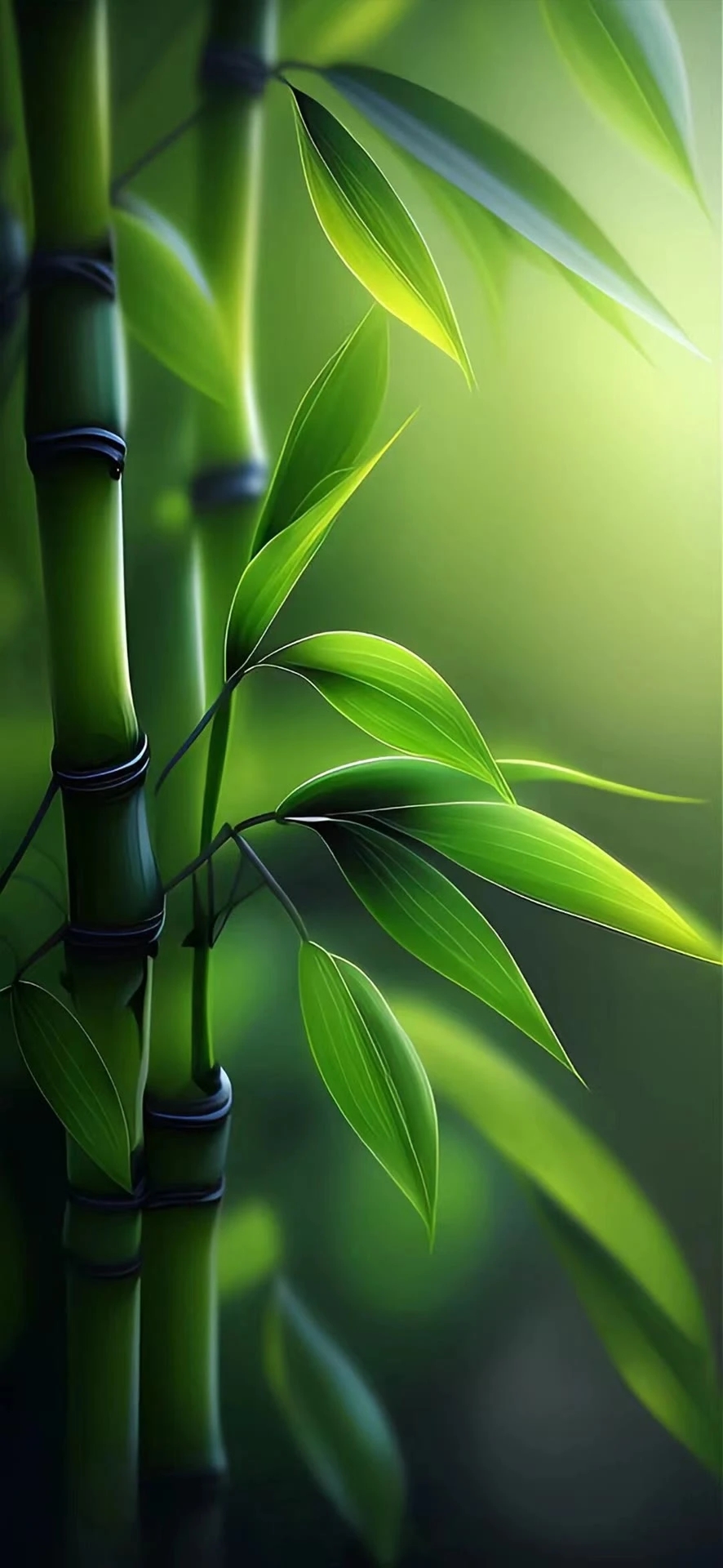 以竹为引￤绿色护眼壁纸 25.06.16