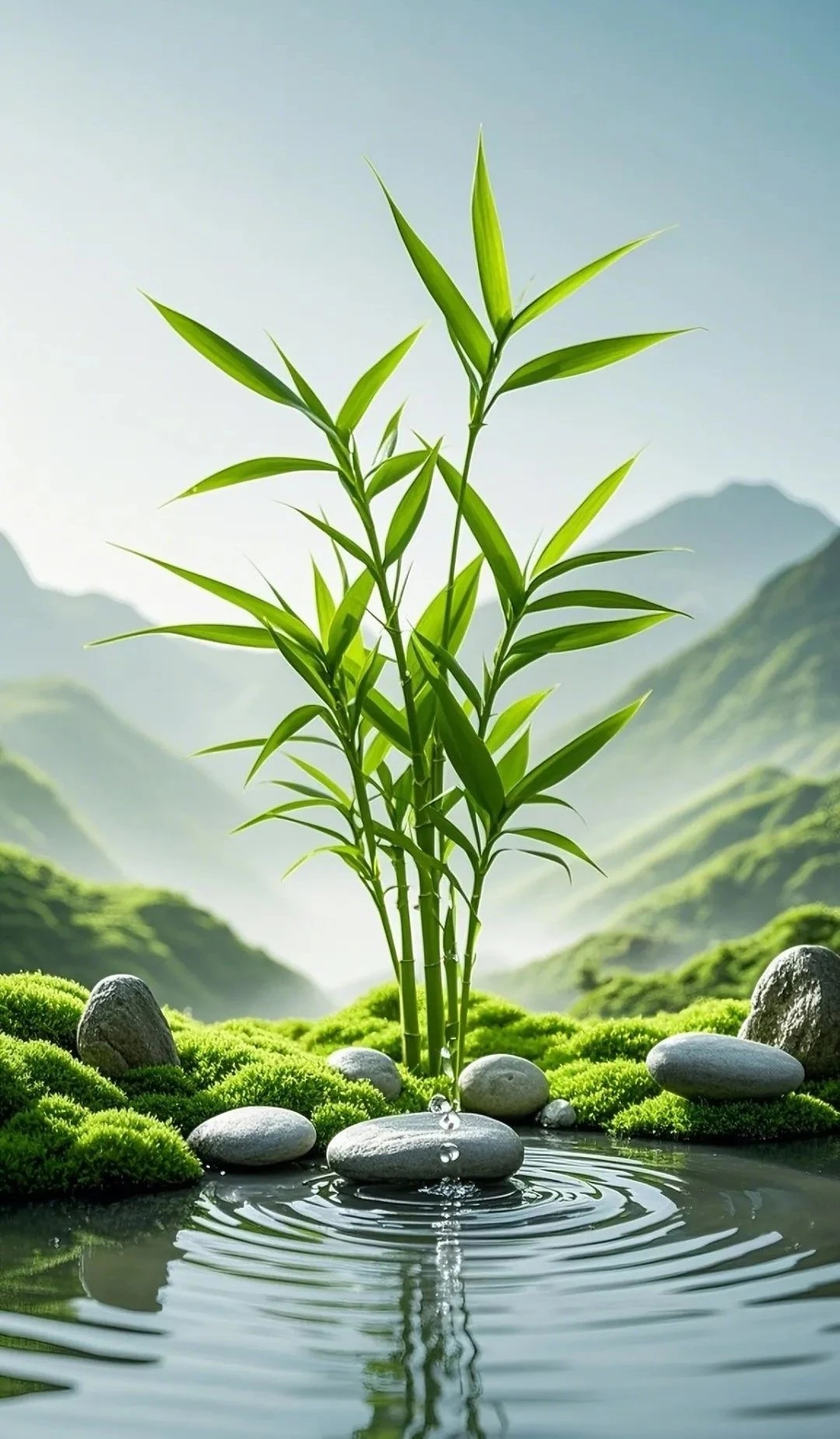 绿色护眼风景壁纸 25.06.27