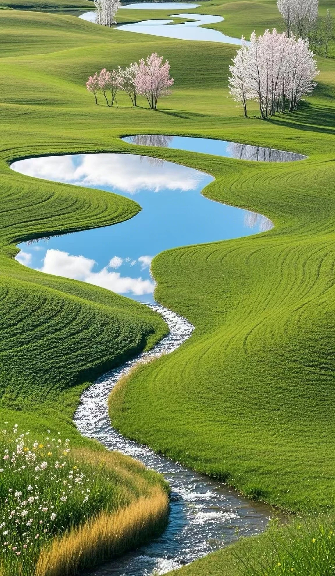 绿色护眼风景壁纸 25.06.27