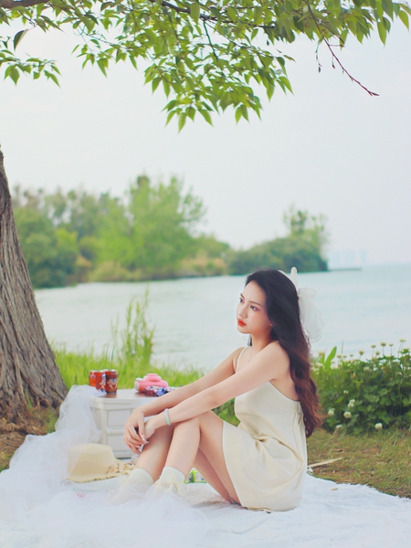 闪耀女生｜她和阳光,爱摄影-荣耀俱乐部