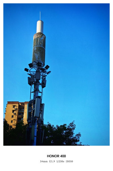【荣耀400 影像】信号之巅,荣耀400系列-荣耀俱乐部
