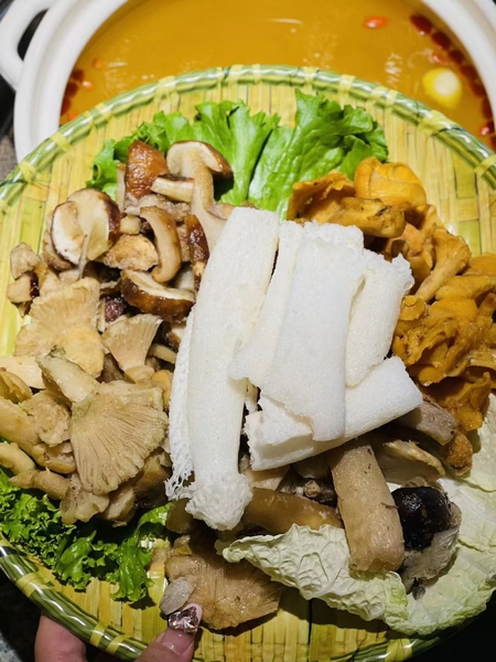 云南菌子火锅③,爱美食-荣耀俱乐部