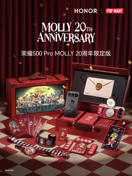 【资讯】荣耀500 Pro MOLLY 20周年限定版礼盒，正式亮相！1月19日19:30惊喜发布!,荣耀500系列-荣耀俱乐部