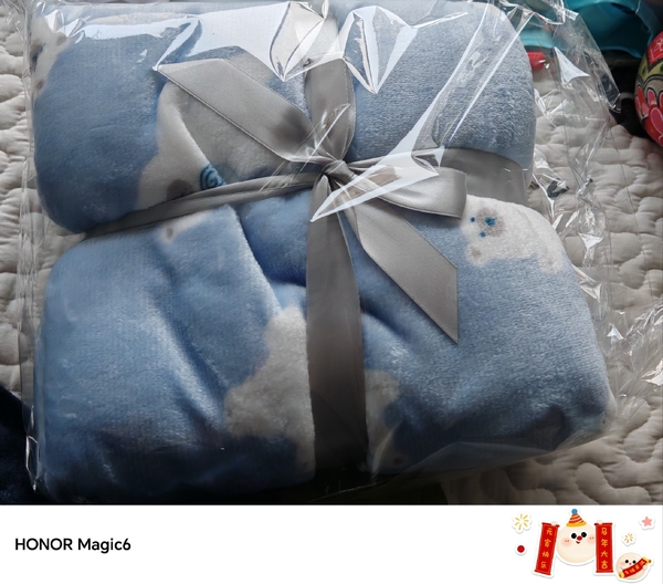 积分兑换的毯子手感不错,荣耀Magic6系列-荣耀俱乐部