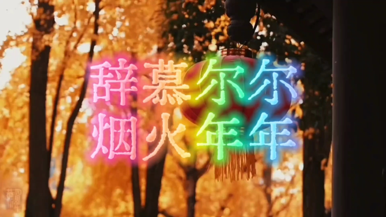 【辞暮尔尔】今日除夕,爱摄影-荣耀俱乐部