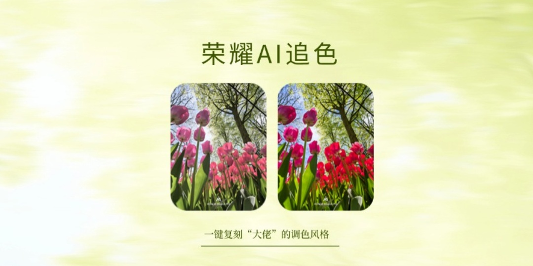 荣耀AI追色
