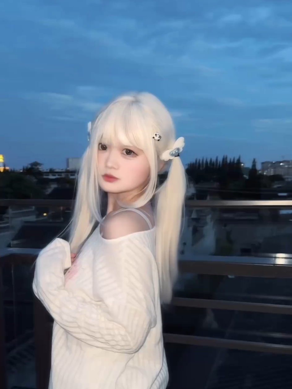 闪耀女生｜蓝调时刻,爱摄影-荣耀俱乐部