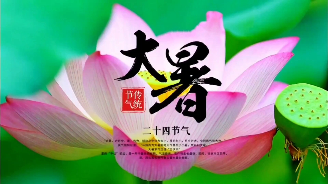 【二十四节气】今日大暑,爱摄影-荣耀俱乐部
