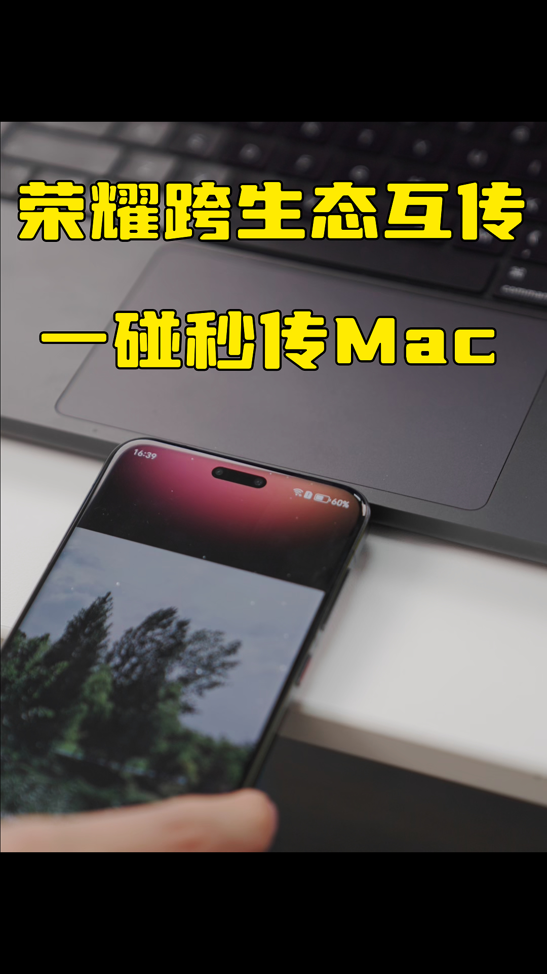 荣耀强兼苹果生态，与Mac也能一碰传，图片、视频、文档秒同步,MagicOS-荣耀俱乐部