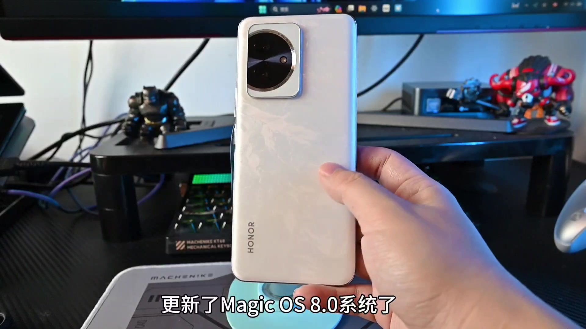 六大新功能压阵！荣耀100MagicOS8.0新功能展示#荣耀手机 #荣耀magicos8.0 #荣,荣耀100系列-荣耀俱乐部